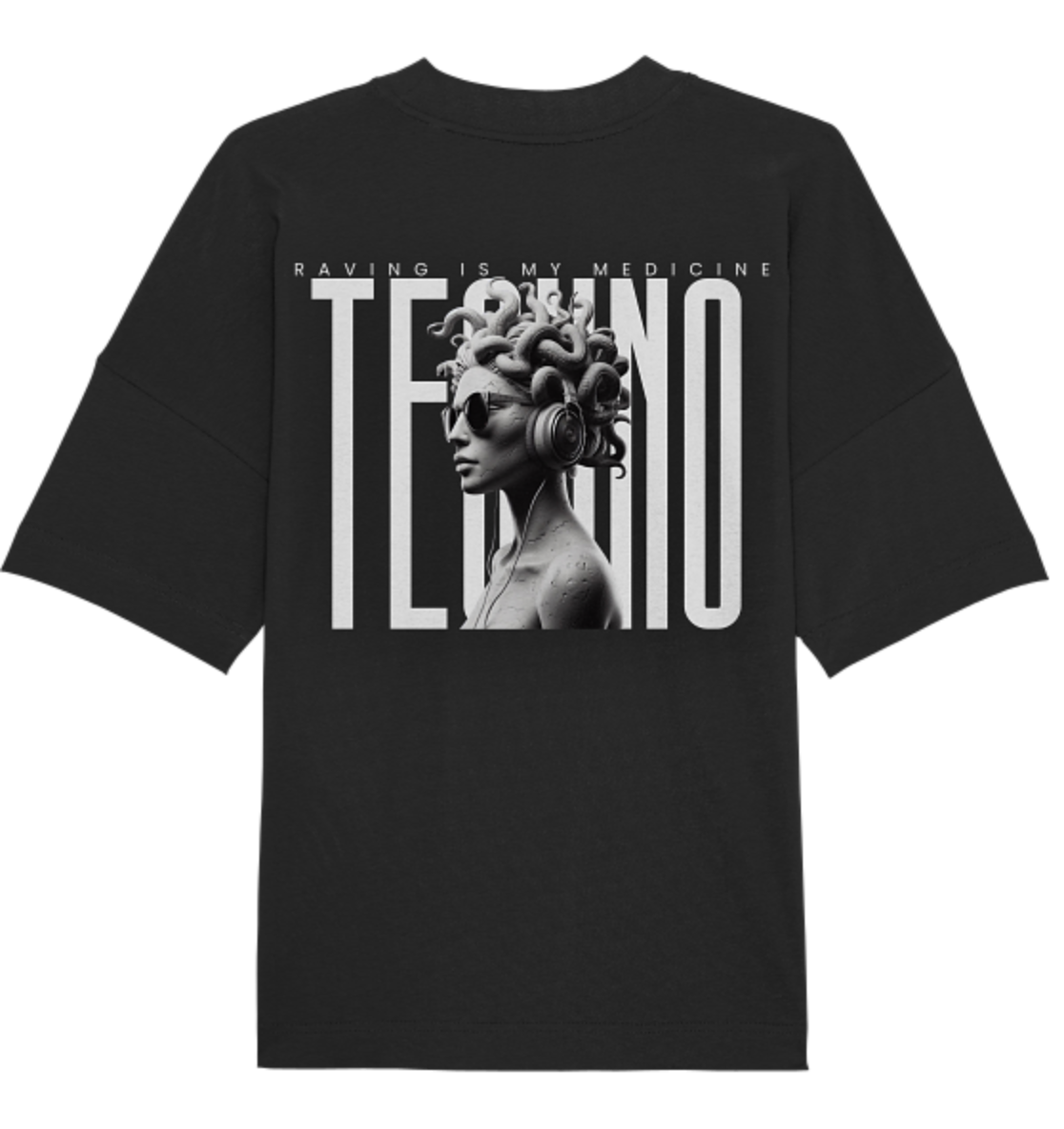 techno - Premium Organic Oversize T-Shirt