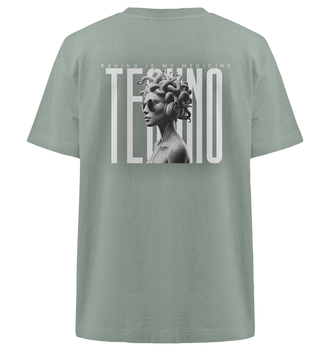 techno - Heavy Oversized Organic Shirt