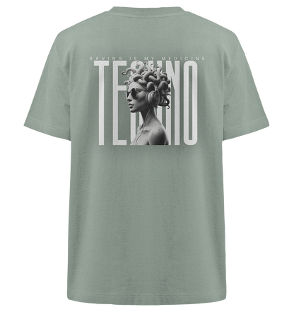 techno - Heavy Oversized Organic Shirt