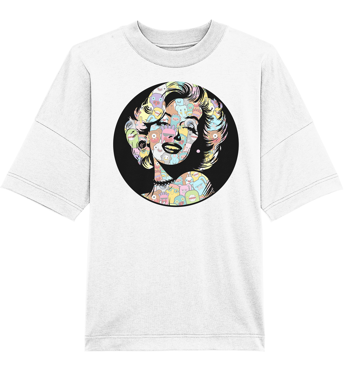 marilyn monroe - Organic Oversize Shirt