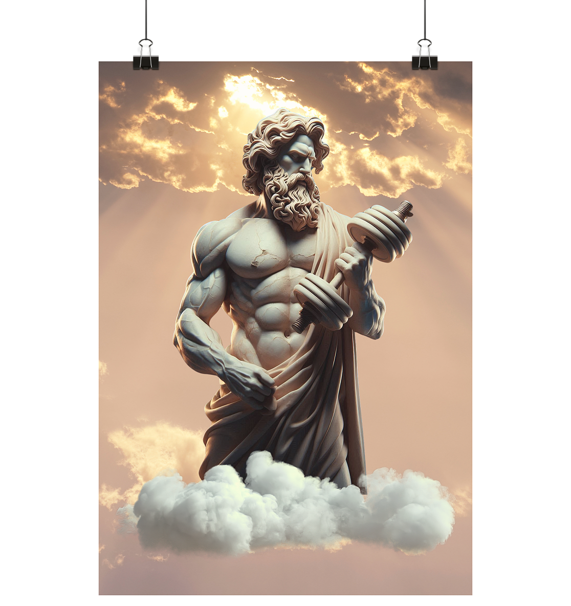 Lifting Zeus - Poster Din A1 (hoch)