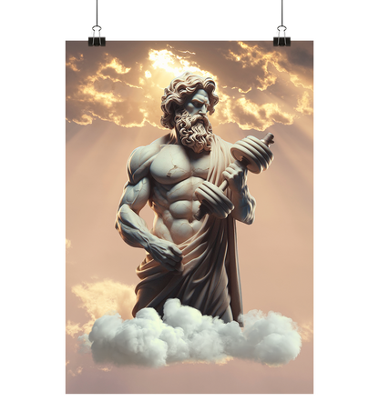 Lifting Zeus - Poster Din A1 (hoch)